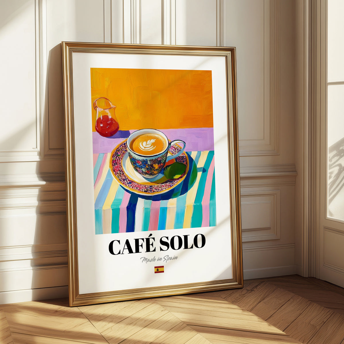 Café Solo – Spanish Coffee, Konditorei Still Life