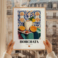 Horchata – Spanish Beverage Drink, Cocktail Lounge Art, styled in a charming Paris street view