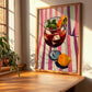 Sangria – Spanish Cocktail Drink, Cocktail Lounge Poster, clean layout with no caption