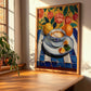 Cappuccino – Italian Coffee, Café Print, clean layout with no caption
