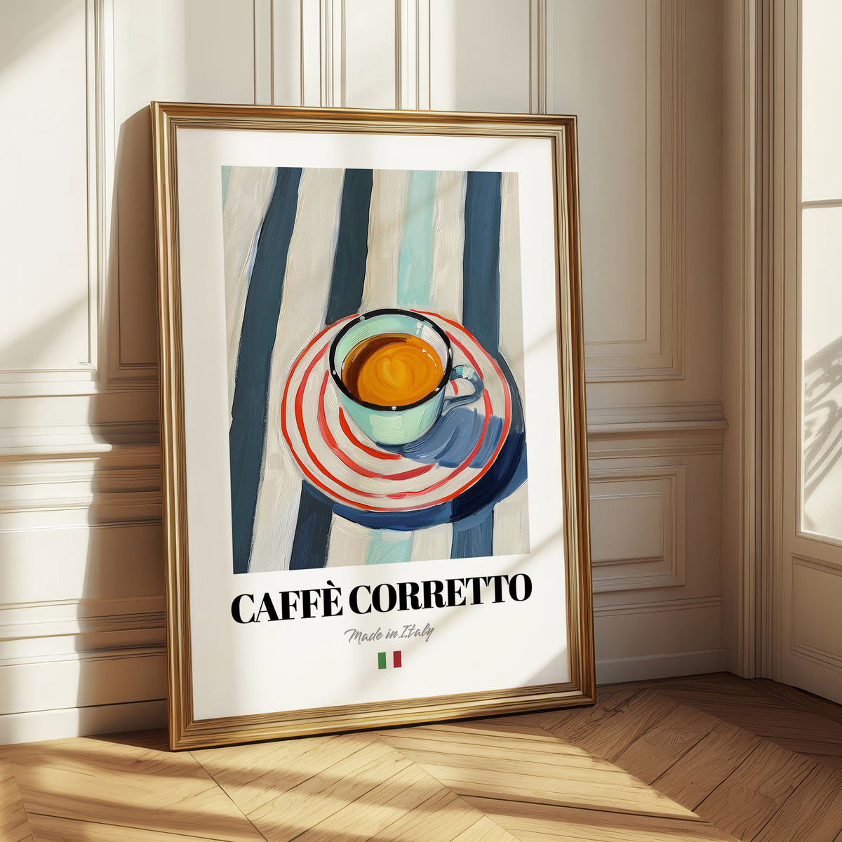 Caffè Corretto – Italian Coffee, Street Café Print