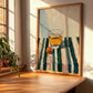 Vermut Bianco – Italian Cocktail Drink, Sky Bar Print, clean layout with no caption