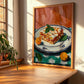 Lasagna – Italian Pasta, Trattoria Still Life, clean layout with no caption