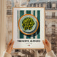 Trenette al Pesto – Italian Pasta, Osteria Poster, styled in a charming Paris street view