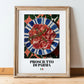 Prosciutto di Parma – Italian Meat Dish, Food Bar Poster, in wooden frame leaning on the floor