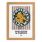 Tagliatelle al Tartufo – Italian Pasta, Osteria Poster, set in oak frame