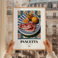 Pancetta – Italian Meat Dish, Café Painting, styled in a charming Paris street view