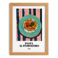 Pasta al pomodoro – Italian Pasta, Osteria Painting, set in oak frame