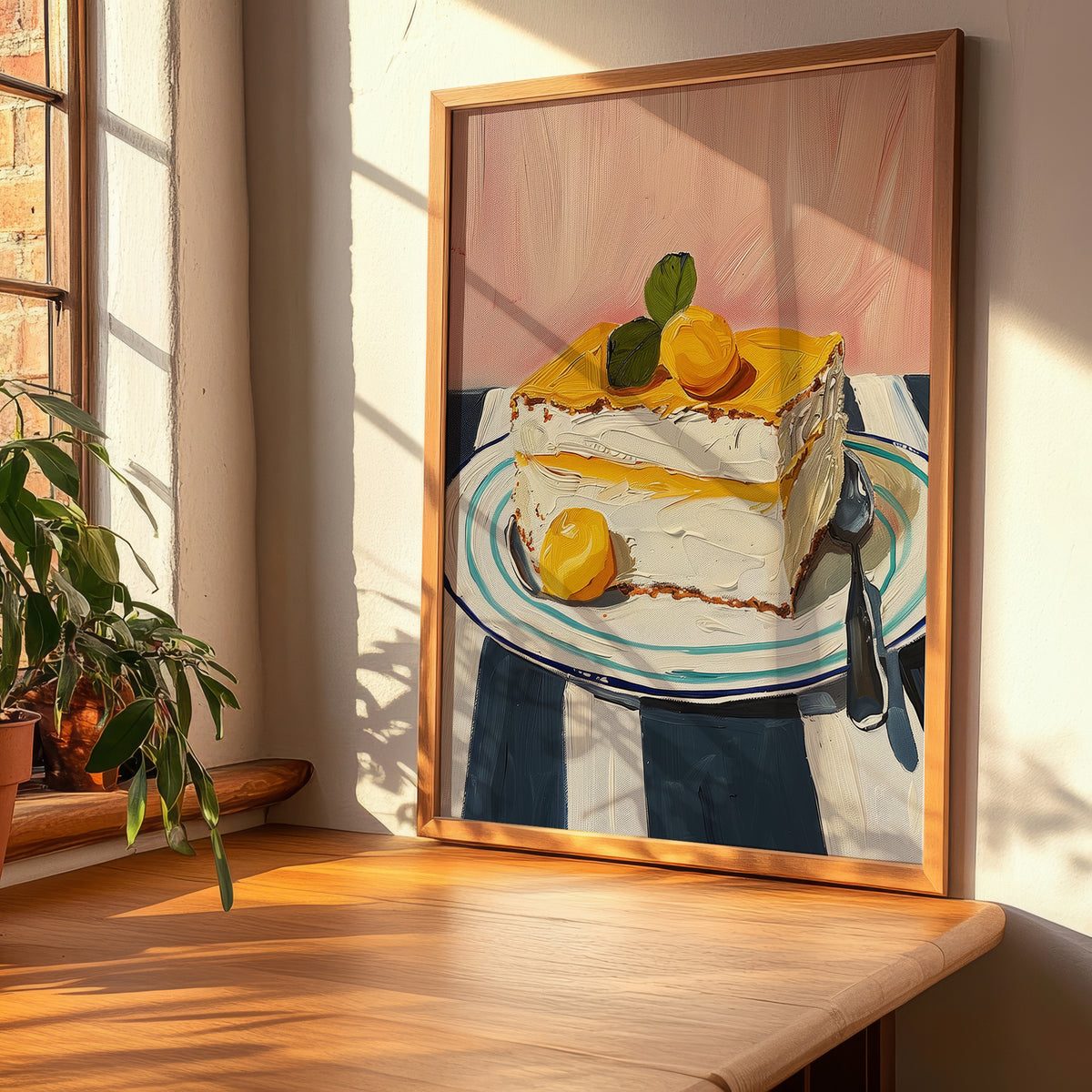 Zuppa Inglese – Italian Dessert Dish, Fine Dining Restaurant Print, clean layout with no caption