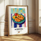 Schnitzel – Oil Painting, German Food Print