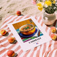 Cassoulet – Oil Painting, French Food Still Life, unframed on coastal sand