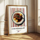 Entrecôte Bordelaise – Art, French Food Wall Decor