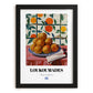 Loukoumades – Oil Painting, Greek Dessert Still Life, in sleek black frame