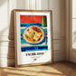 Enchiladas – Colorful Oil Painting, Mexican Food Painting