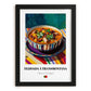 Feijoada à Transmontana – Art, Portuguese Food Illustration, in sleek black frame