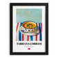 Tarhana Çorbası – Art, Turkish Food Wall Decor, in sleek black frame