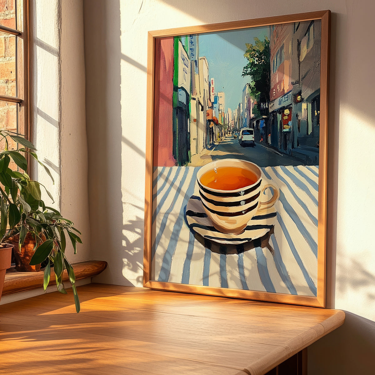 Barley – Korean Café on the Corner, Korean Beer Still Life, clean layout with no caption