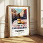 Trappist – Belgian Street Café Scene, Belgian Beer Poster