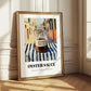 Oyster Sauce – Italian Street Café Scene, Kitchen Storage Painting