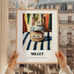 Millet – Italian Urban Café Scene, Pantry Painting, styled in a charming Paris street view