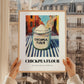 Chickpea Flour – Italian Café on the Corner, Dough Illustration, styled in a charming Paris street view