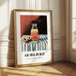 Guava Juice – on Striped Tablecloth, Lemonade Painting