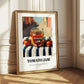 Tomato Jam – Italian Outdoor Café Scene, Jam Wall Decor
