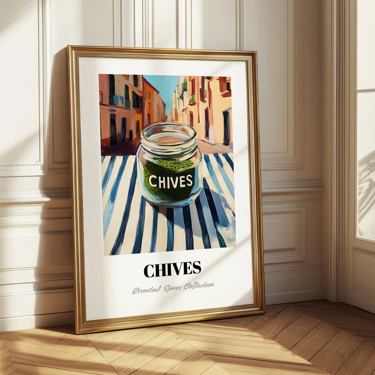 Chives – Italian Urban Café Scene, Spices Still Life