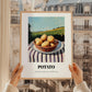 Potato – Green Valley Landscape, Vegetable Art, styled in a charming Paris street view