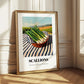 Scallions – Valley Café Scene, Vegetable Still Life