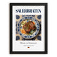 Sauerbraten – German Stew Dish, Tavern Poster, in sleek black frame