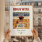 Rioja wine – Spanish Red Wine, Tasting Room Poster, styled in a charming Paris street view