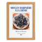 Moules marinière à la crème – French Dish, Café Art, set in oak frame