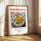 Horiatiki salata – Greek Salad Dish, Brasserie Print
