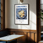 Gorgonzola – Italian Cheese Dish, Farmhouse Kitchen Print, clean layout with no caption