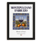 Montepulciano d'Abruzzo – Italian Red Wine, Vinoteca Poster, in sleek black frame