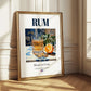 Rum – Cuban Spirit Drink, Rooftop Terrace Wall Decor