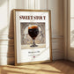 Sweet Stout – English Beer, Gastropub Print