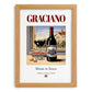 Graciano – Spanish Red Wine, Enoteca Poster, set in oak frame