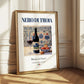 Nero di Troia – Italian Red Wine, Vineyard Terrace Wall Art
