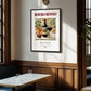 Roero Rosso – Italian Red Wine, Vineyard Terrace Poster, clean layout with no caption