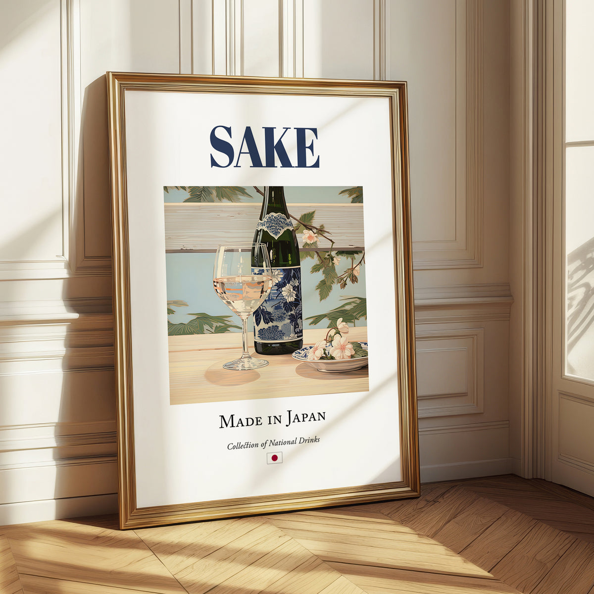 Sake – Japanese Spirit Drink, Hotel Lobby Poster