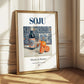 Soju – Korean Spirit Drink, Beach Bar Poster