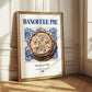 Banoffee Pie – English Dessert Dish, Bistro Poster