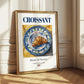 Croissant – French Bread Dish, Farmhouse Kitchen Wall Art
