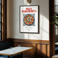 Pizza Margherita – Italian Pizza, Trattoria Wall Art, clean layout with no caption