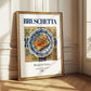 Bruschetta – Italian Snack Dish, Café Wall Art