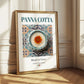 Panna Cotta – Italian Dessert Dish, Brasserie Poster