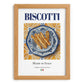 Biscotti – Italian Dessert Dish, Tavern Still Life, set in oak frame