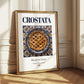 Crostata – Italian Dessert Dish, Bistro Poster